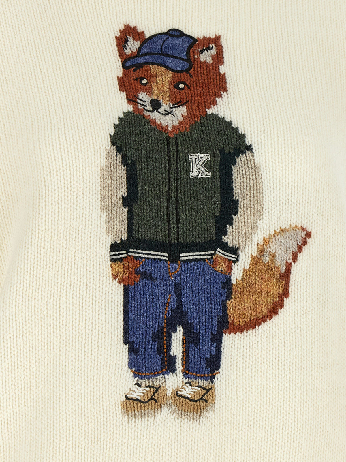 'Dressed Fox' sweater