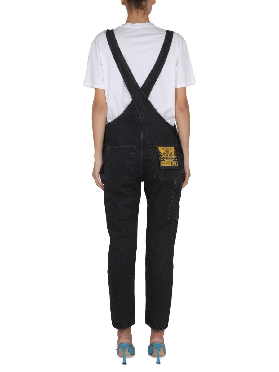 DUNGAREES WITH LOGO