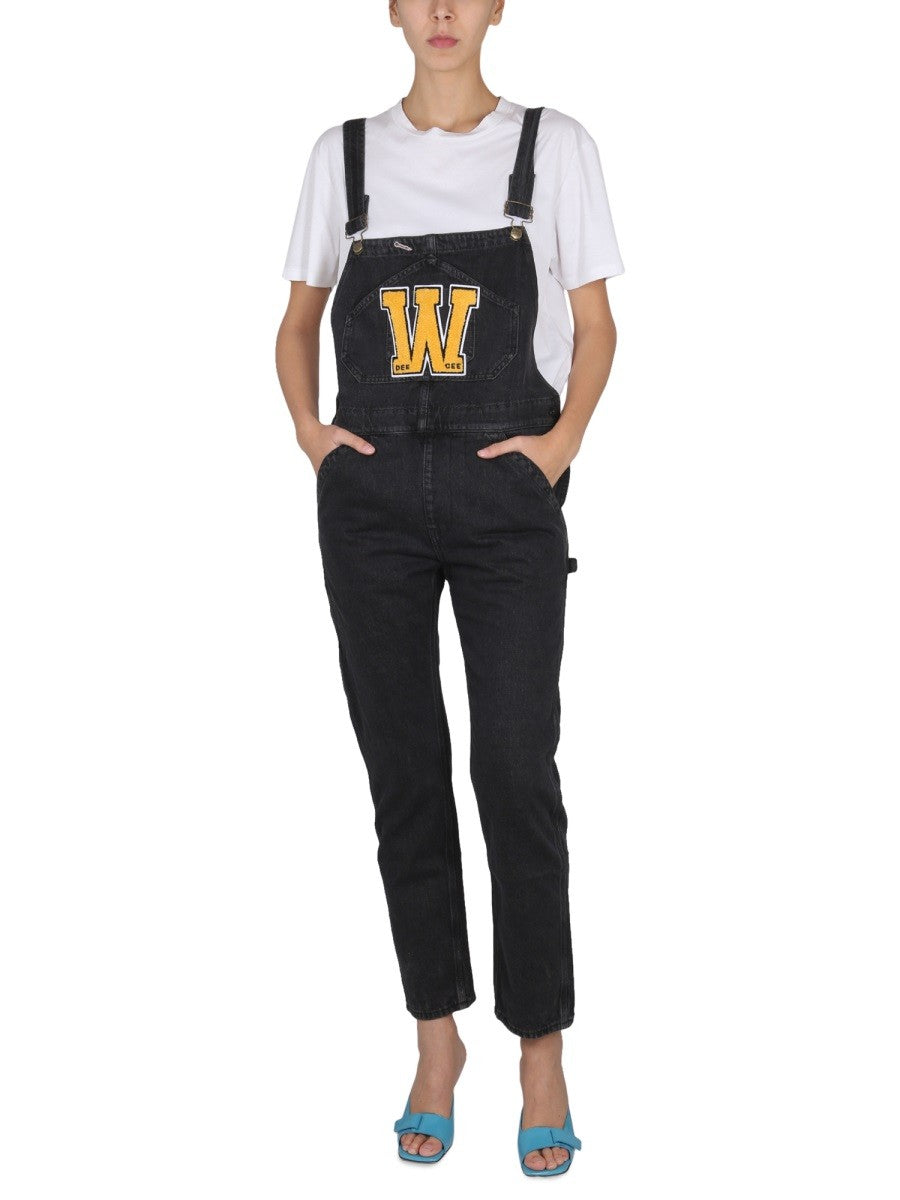 DUNGAREES WITH LOGO