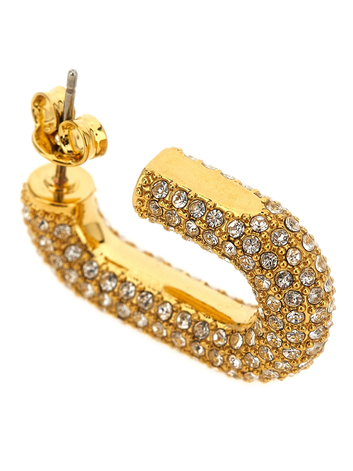 Earrings with crystals