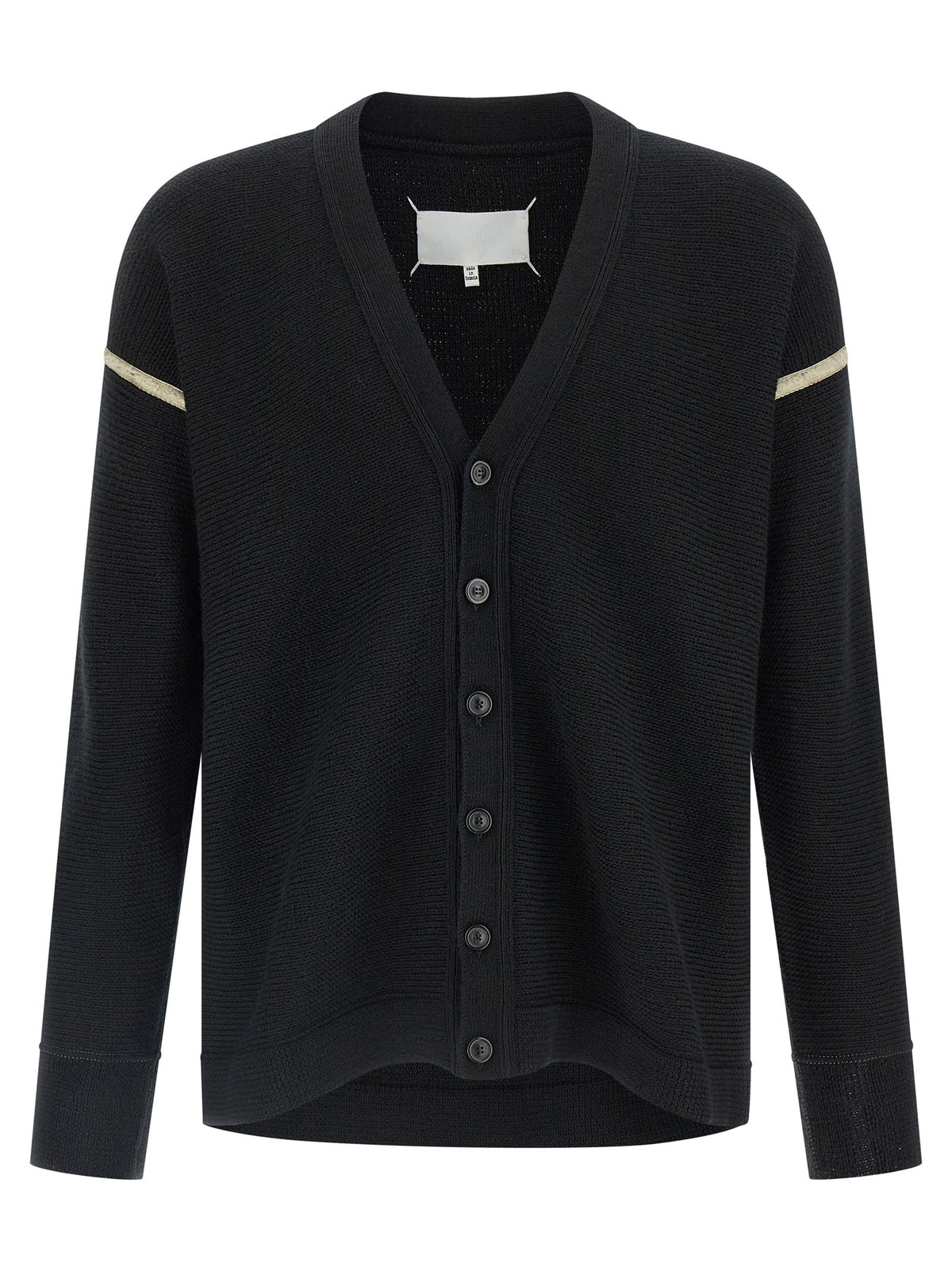 Elbow patch cardigan