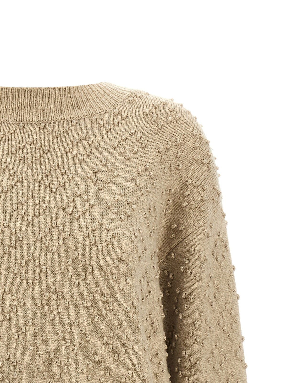 Embossed sweater