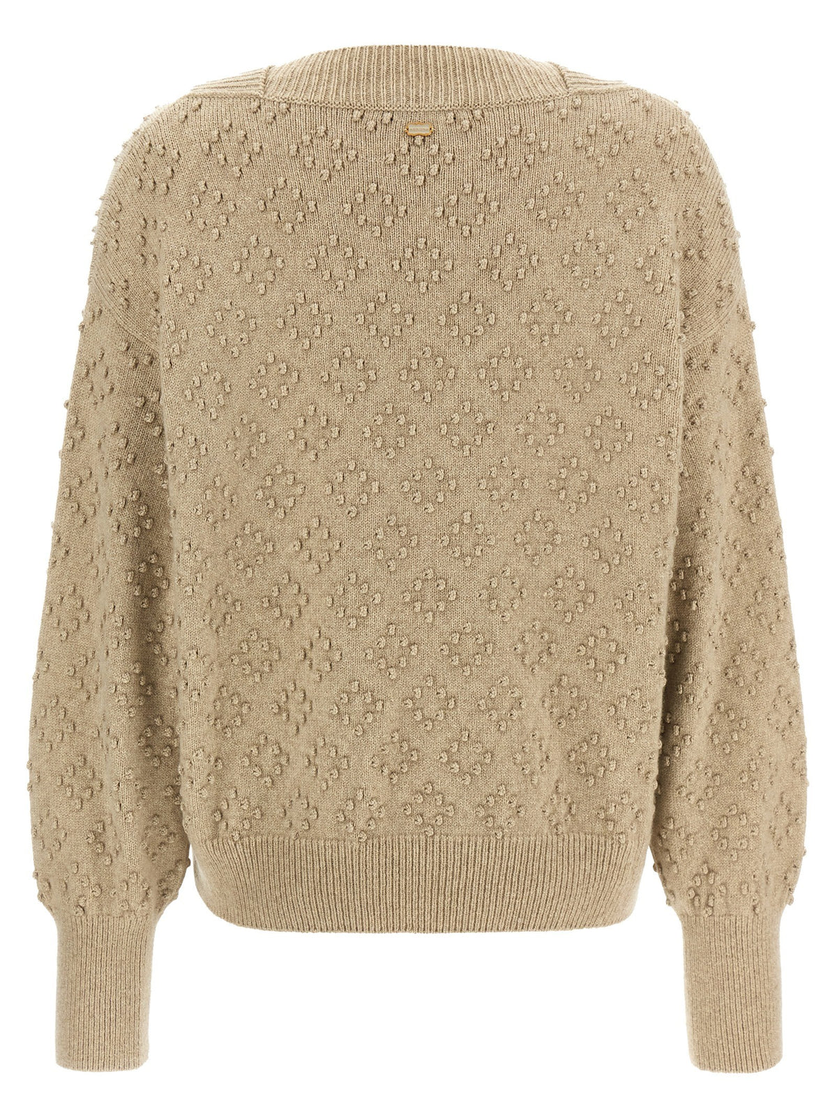 Embossed sweater