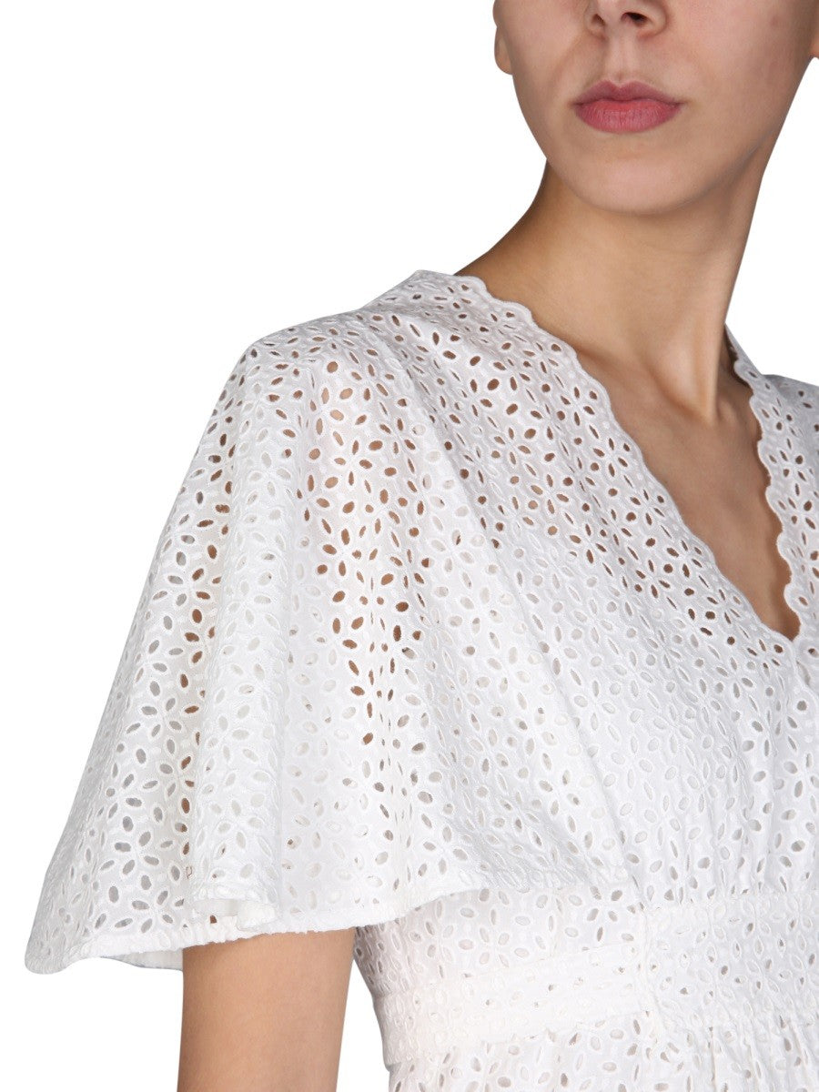 EMBROIDERED DRESS