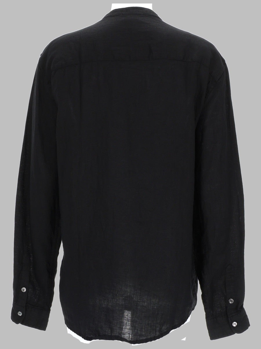 embroidered linen shirt