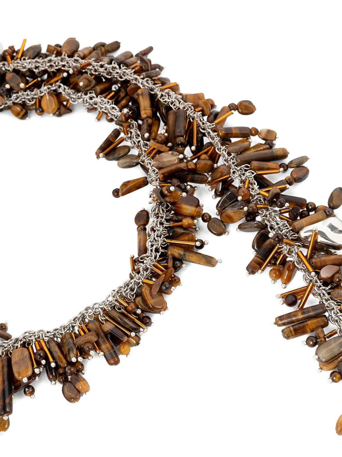 'Embroidered Scarf' necklace