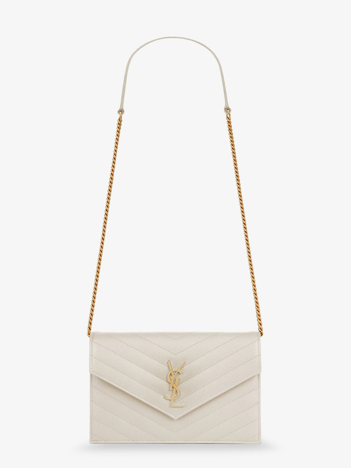 Envelope leather crossbody bag