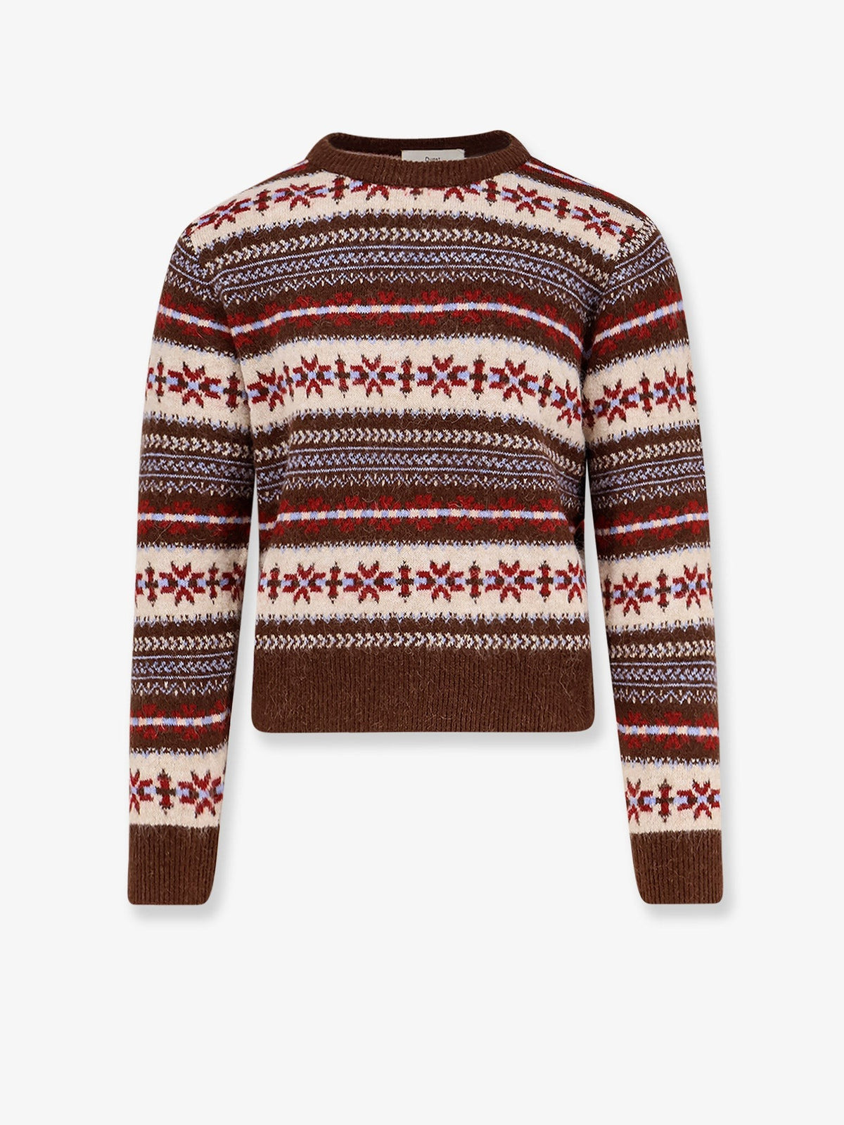 Fairisle wool blend sweater