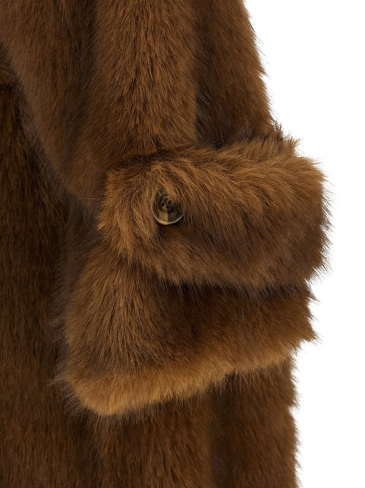 'Farrah' eco-fur coat