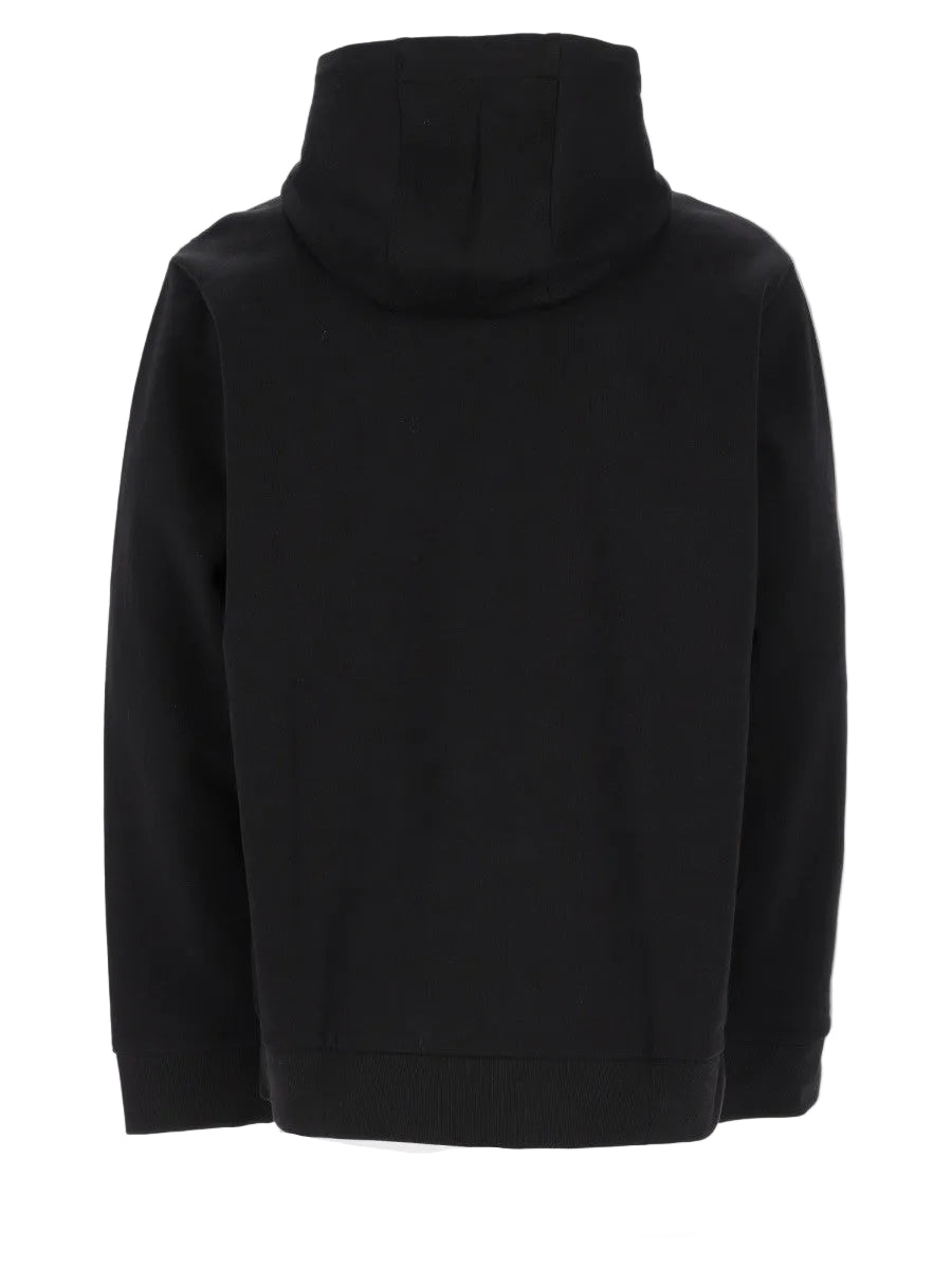 FELPA CON ZIP E CAPPUCCIO