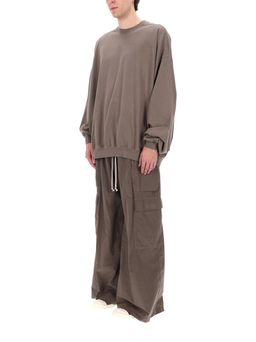 FELPA "HUN CREWNECK" IN COTONE