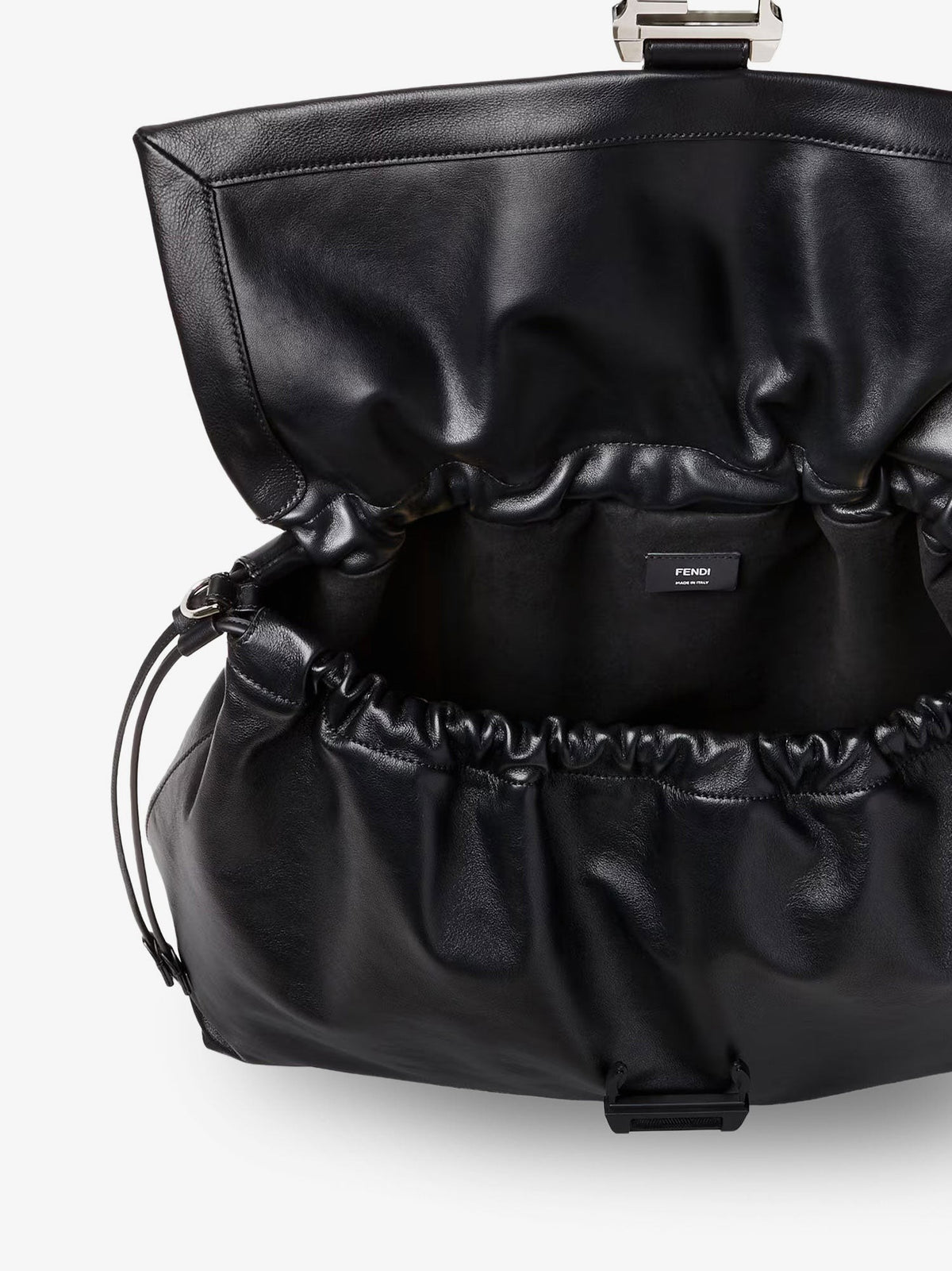 حقيبة كروس Fendi Flux Maxi Messenger جلدية