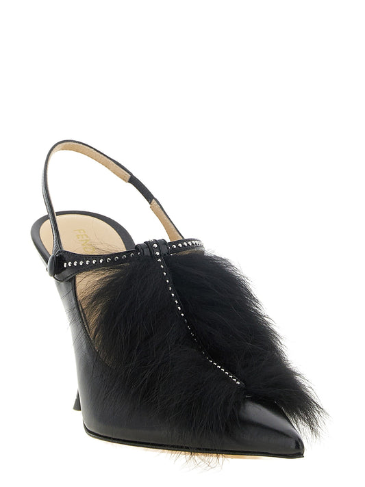 'Fendi Noir' slingback