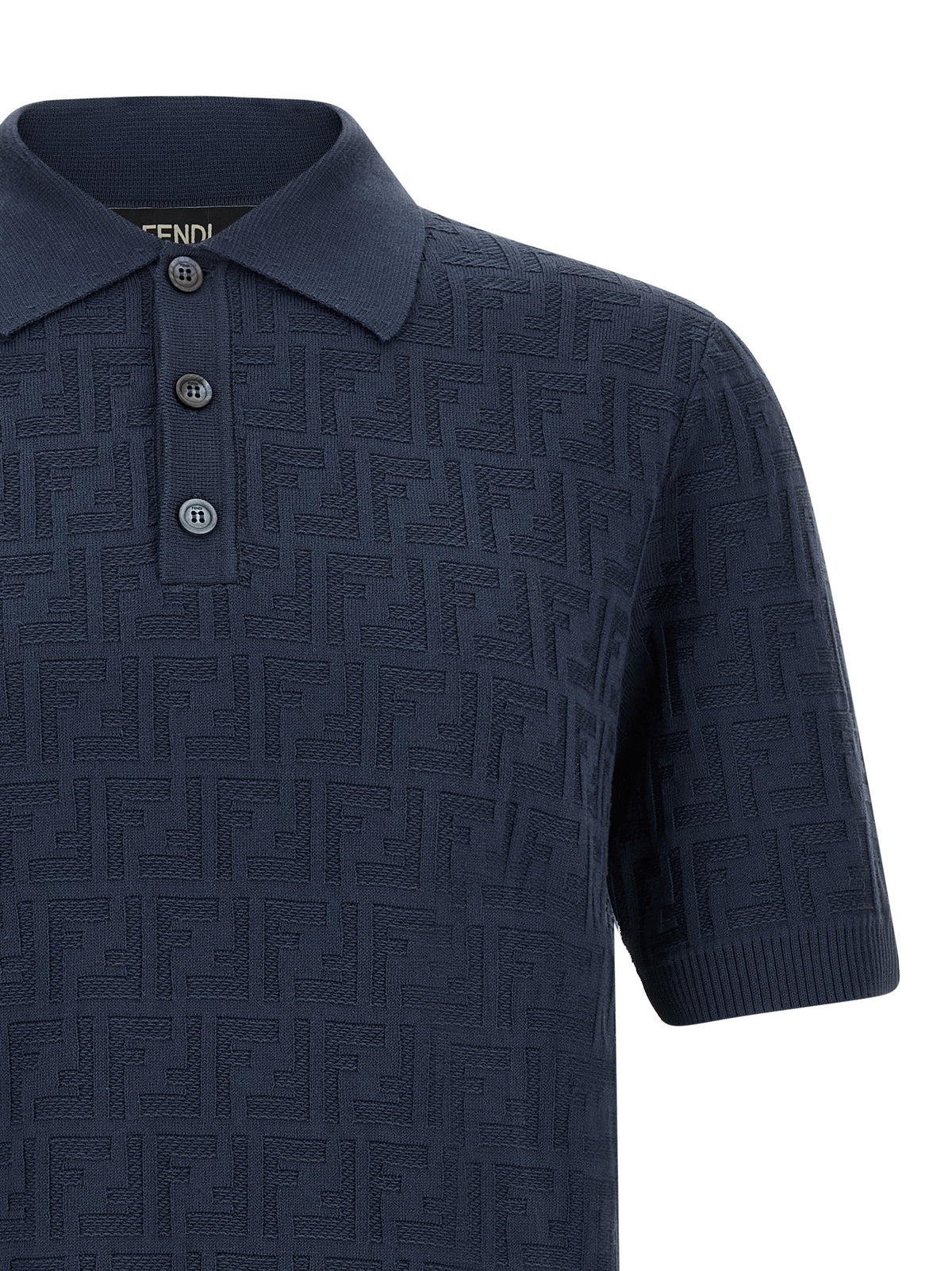 FF cotton polo shirt