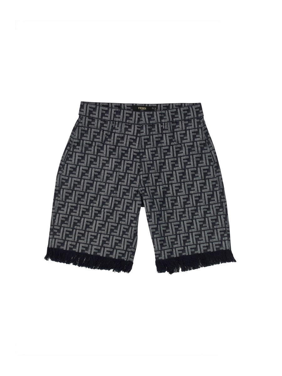 FF DENIM BERMUDA SHORTS