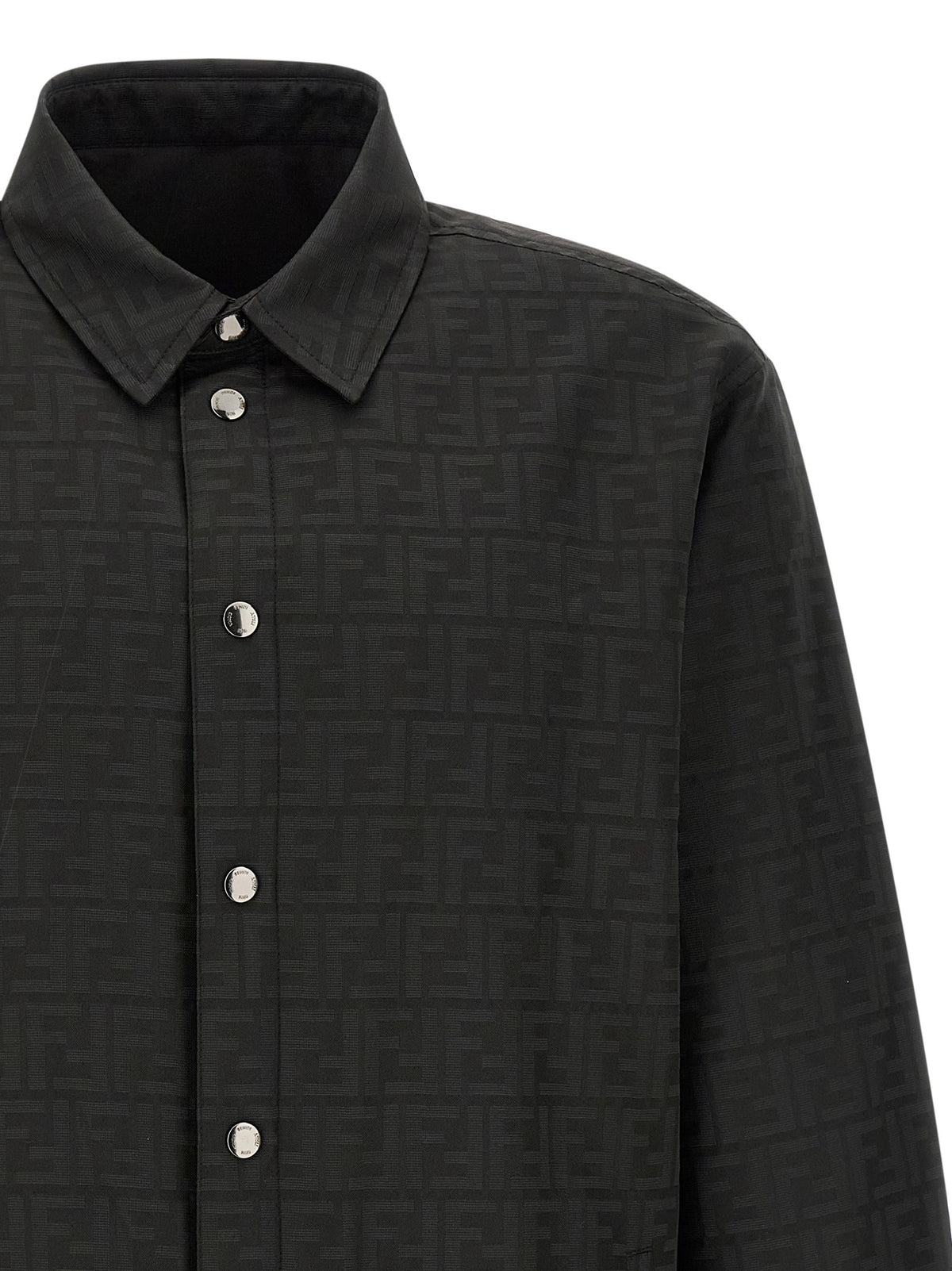 'FF' Jacquard Overshirt