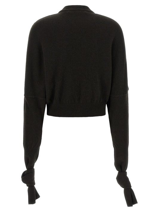 'Fiocco' brown sweater