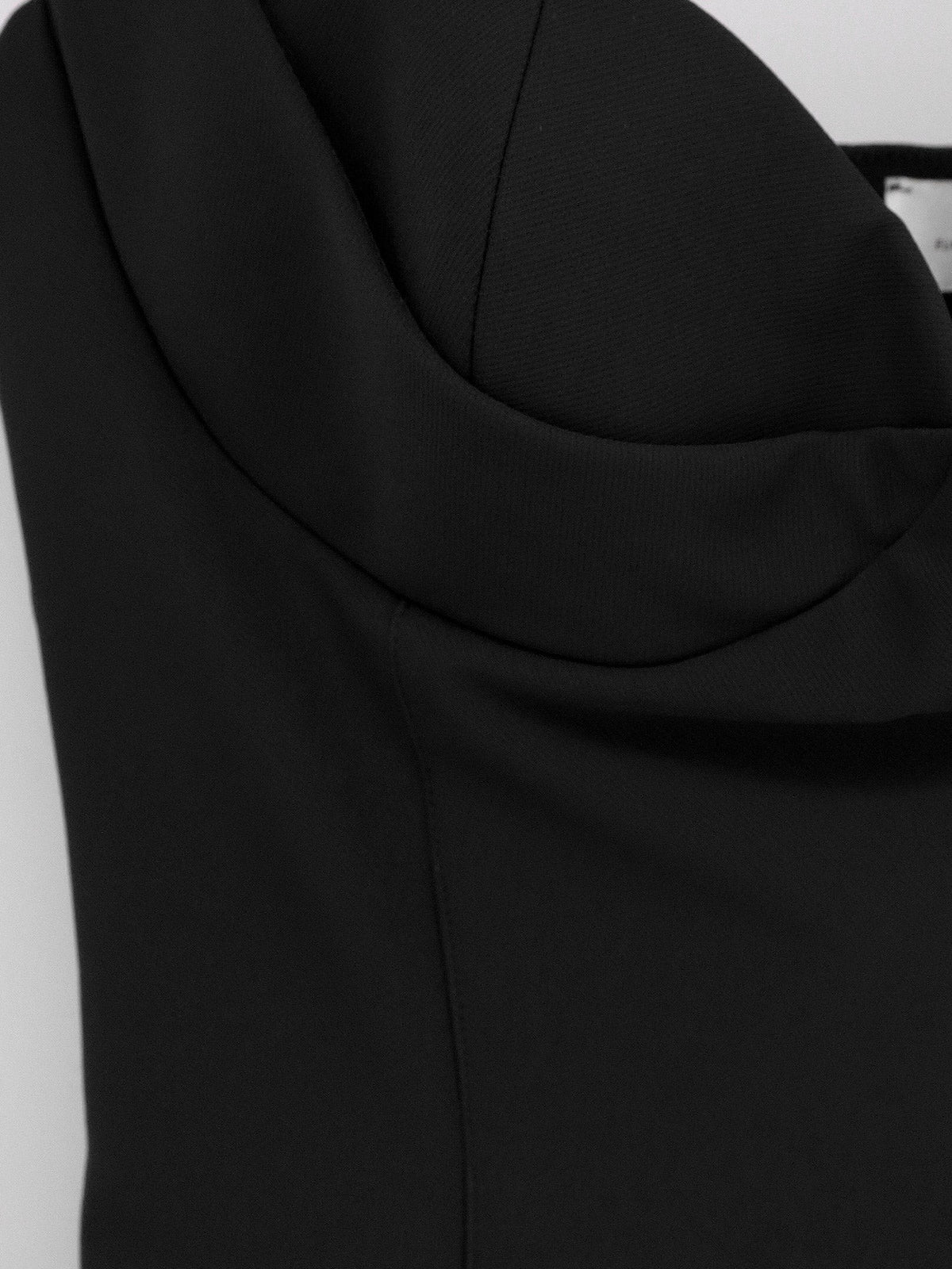 Fitted stretch fabric midi dress