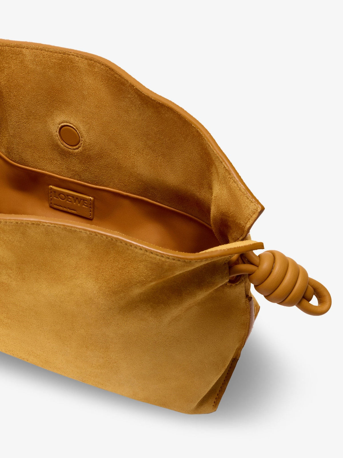 Flamenco suede handbag