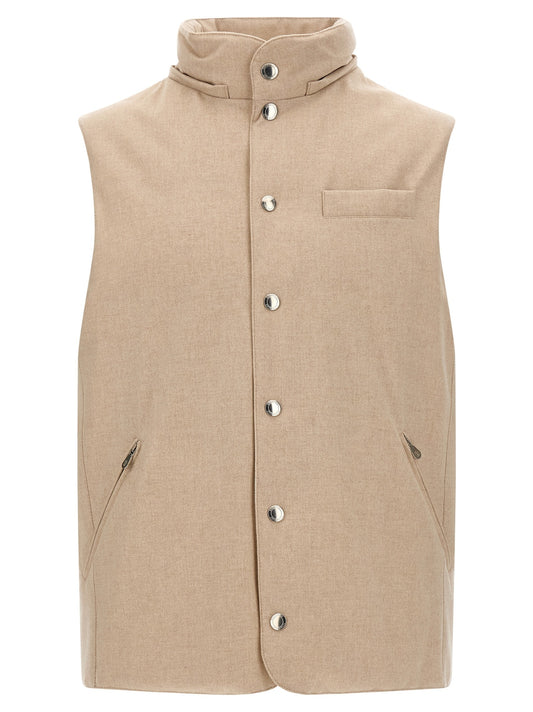 Flannel vest