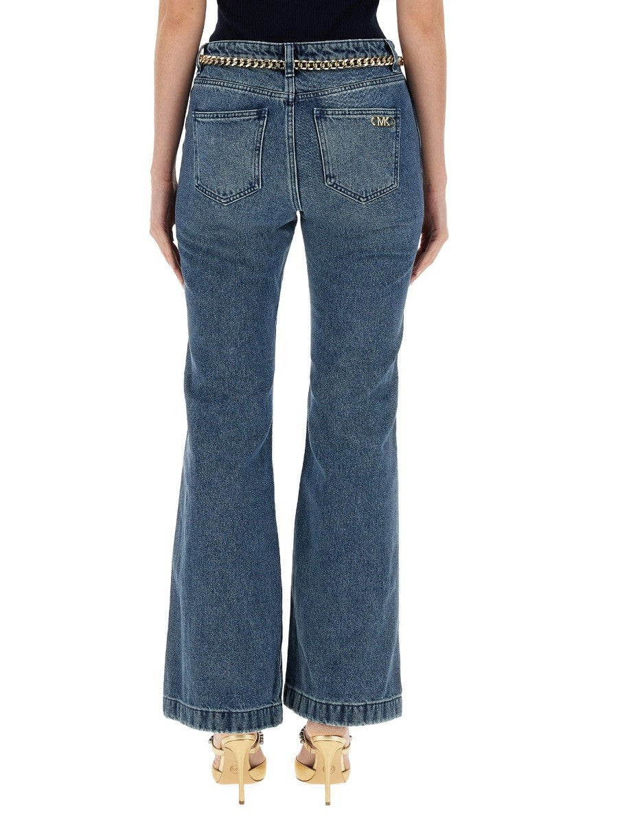 FLARE FIT JEANS