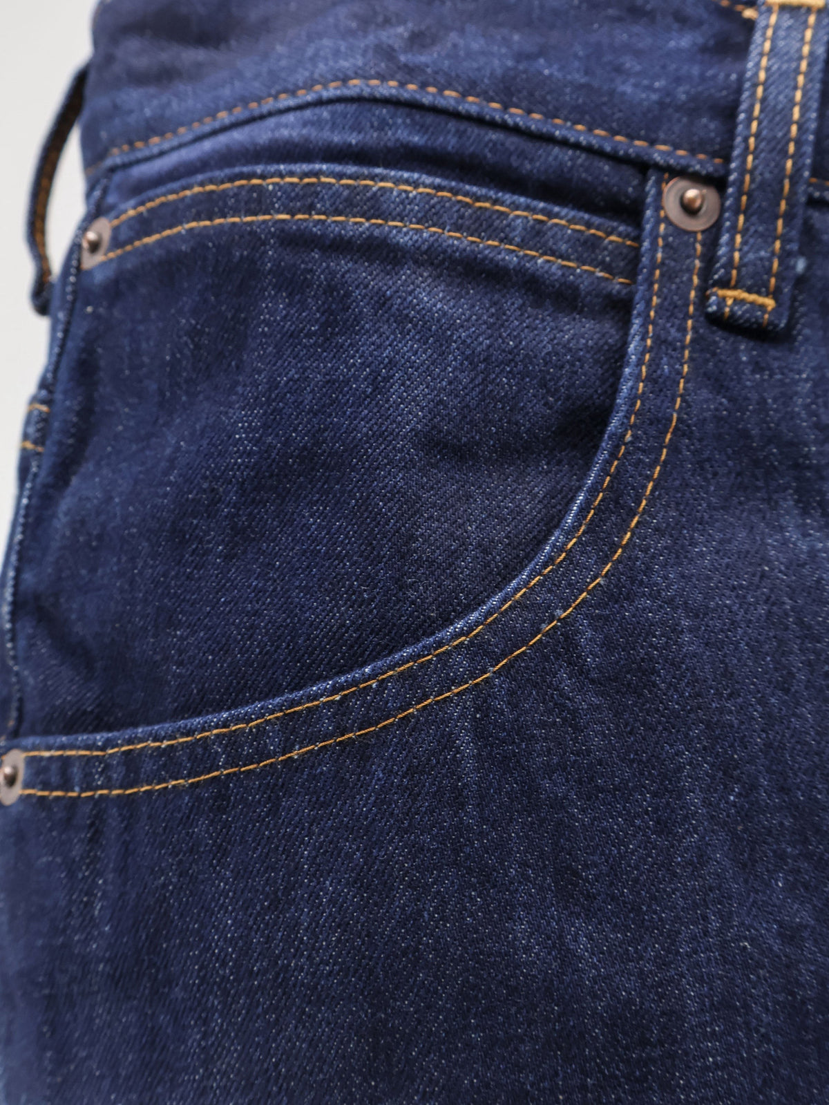 Flared-Leg cotton jeans