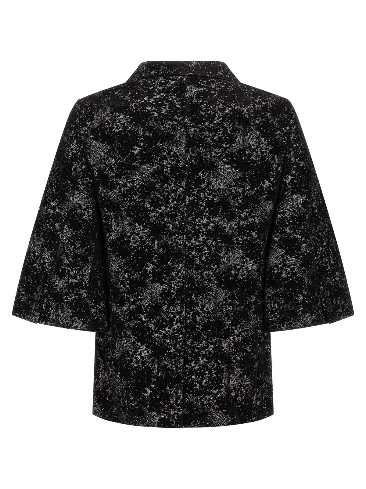 Flared sleeves blazer