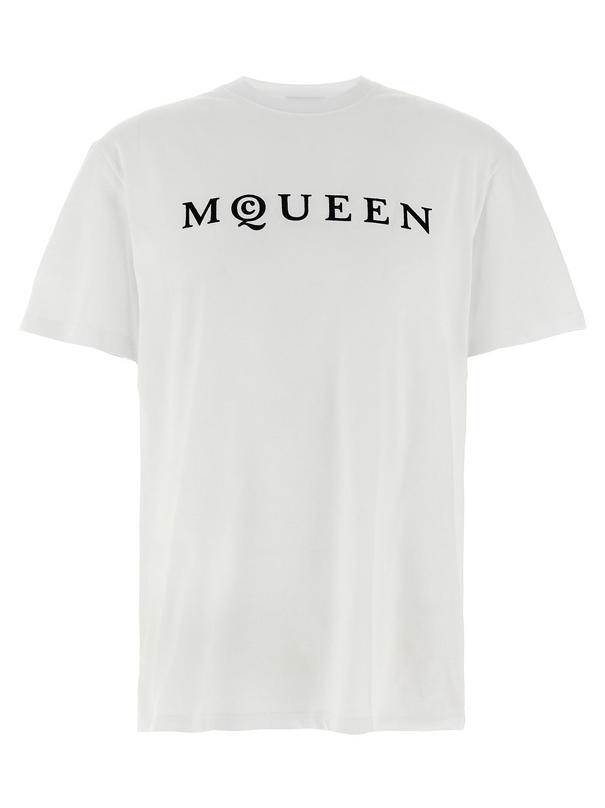 Flocked 'McQueen' T-shirt
