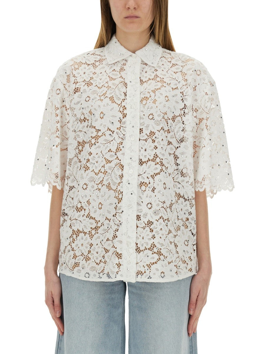 FLORAL LACE SHIRT