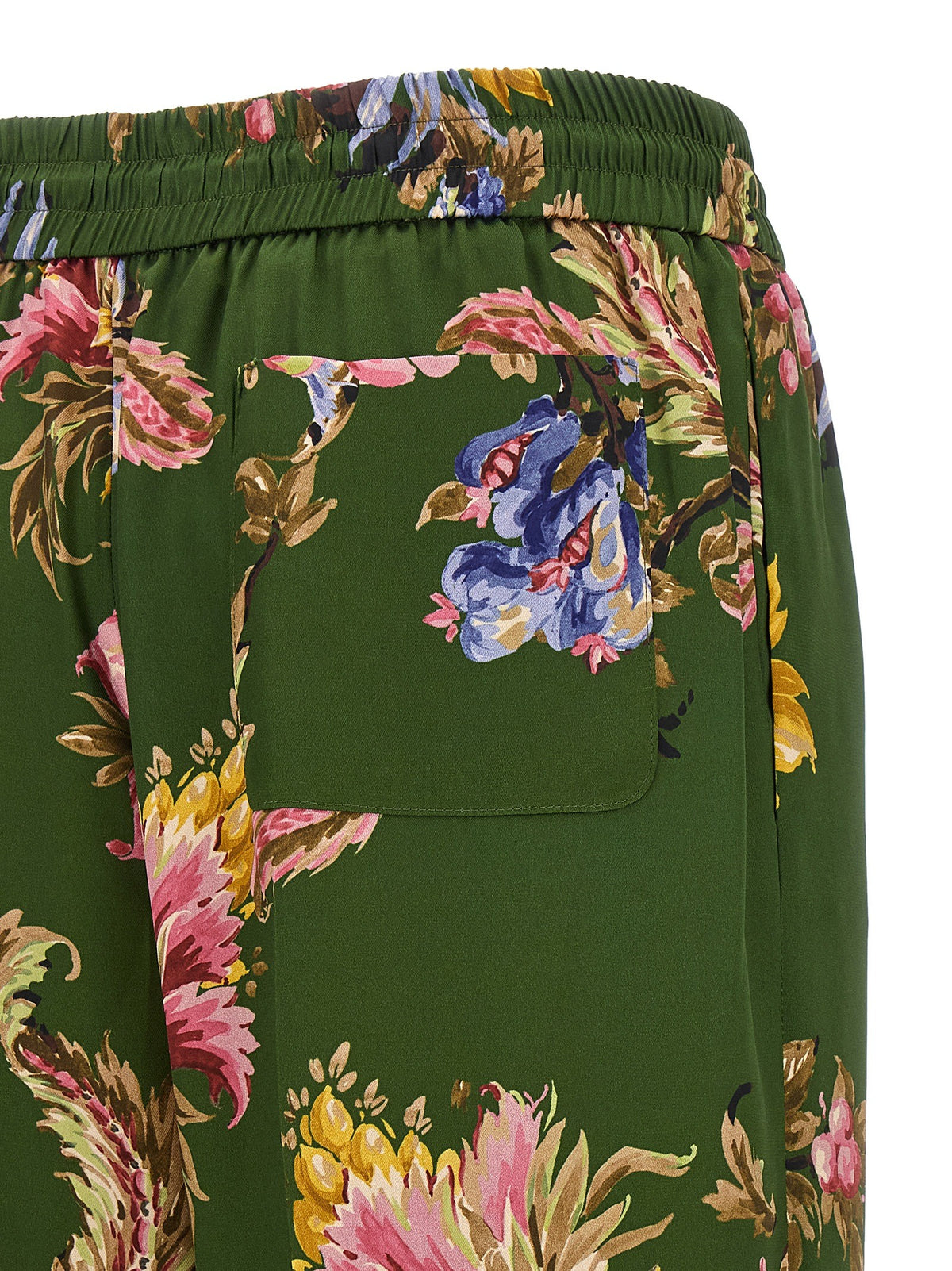 Floral print trousers