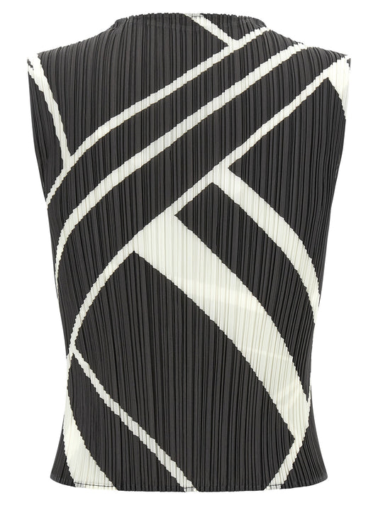 'Fold Line' blouse