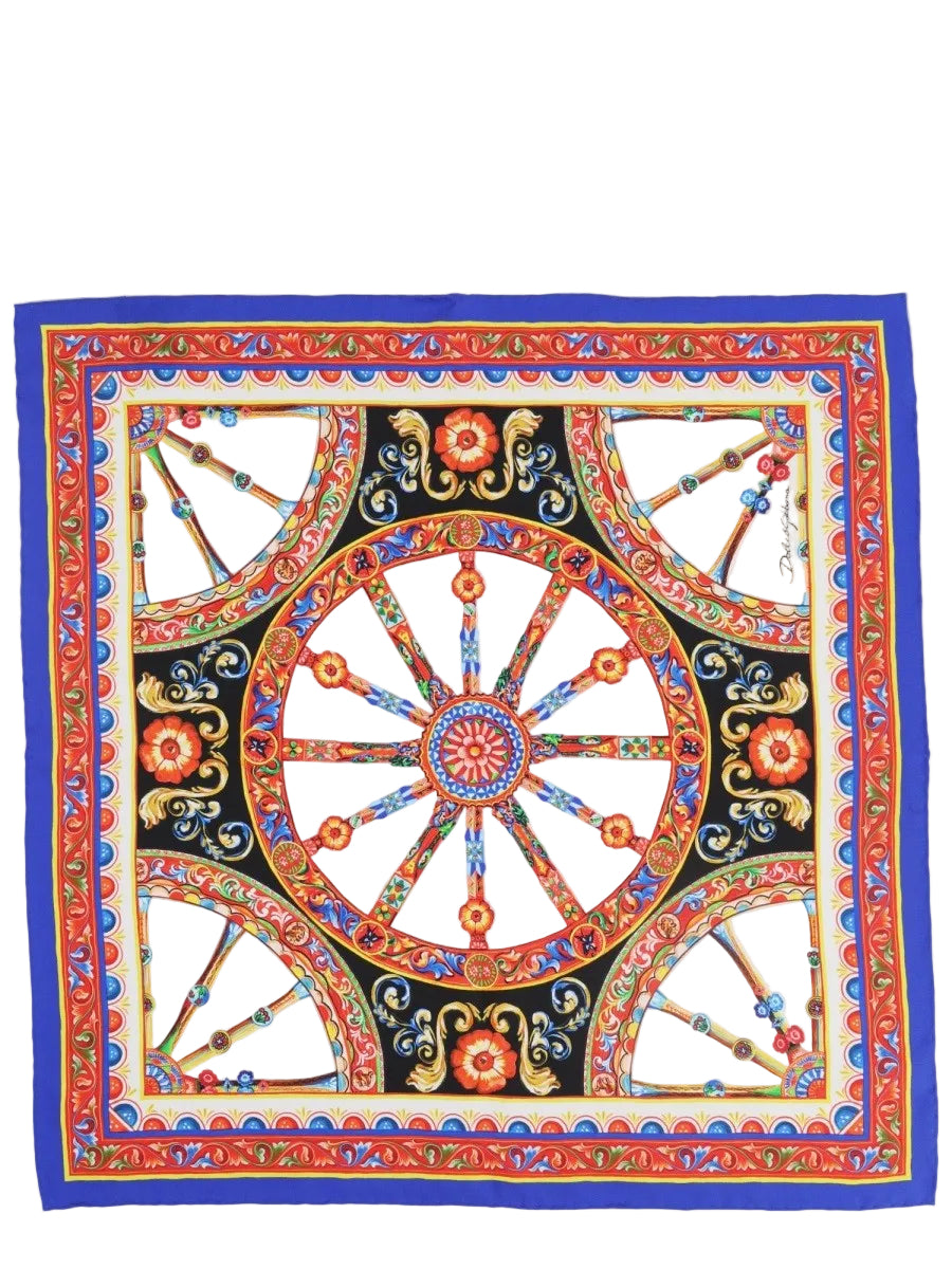 FOULARD IN TWILL DI SETA