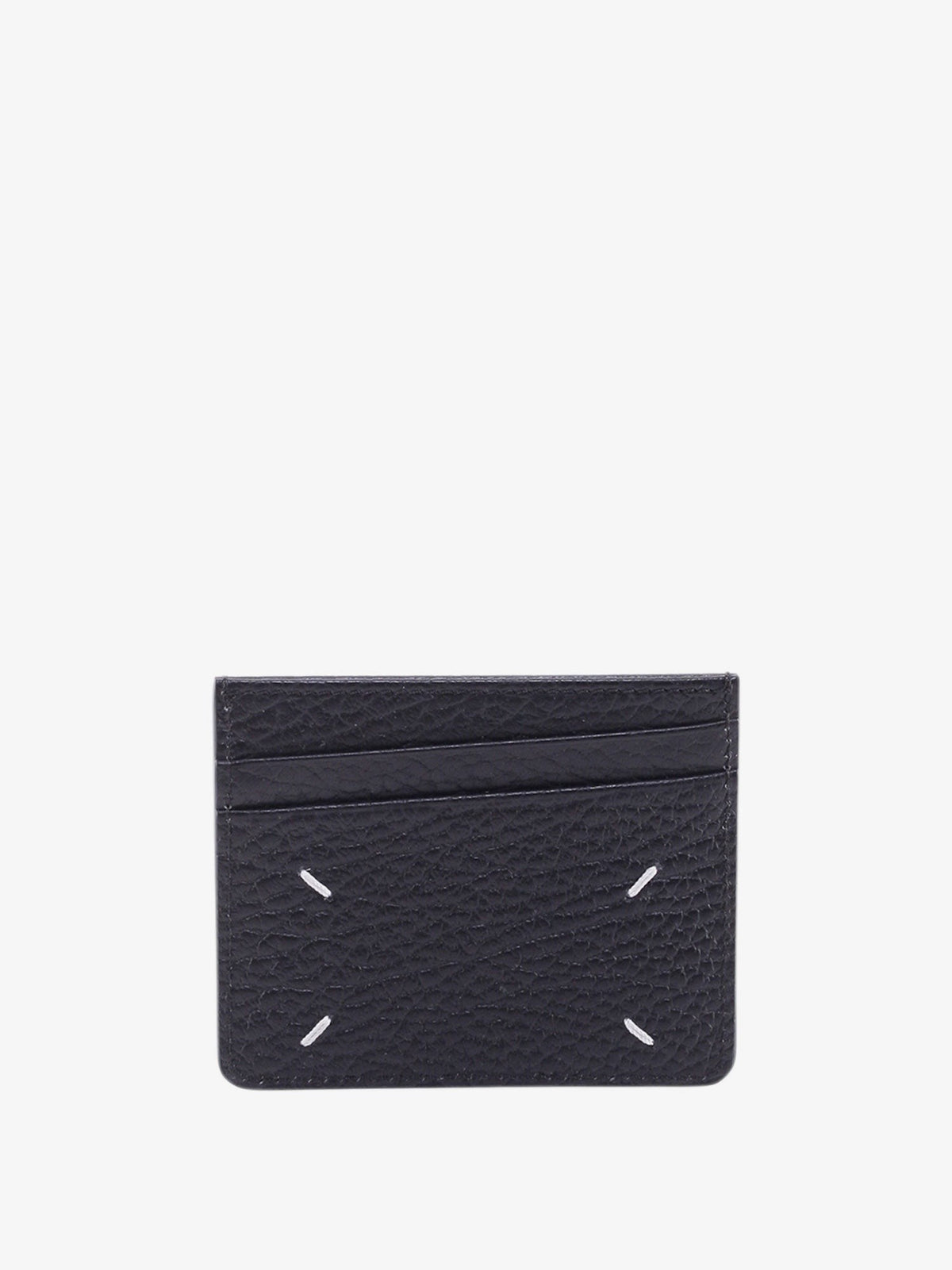 Four Stitches hammered leather card holder