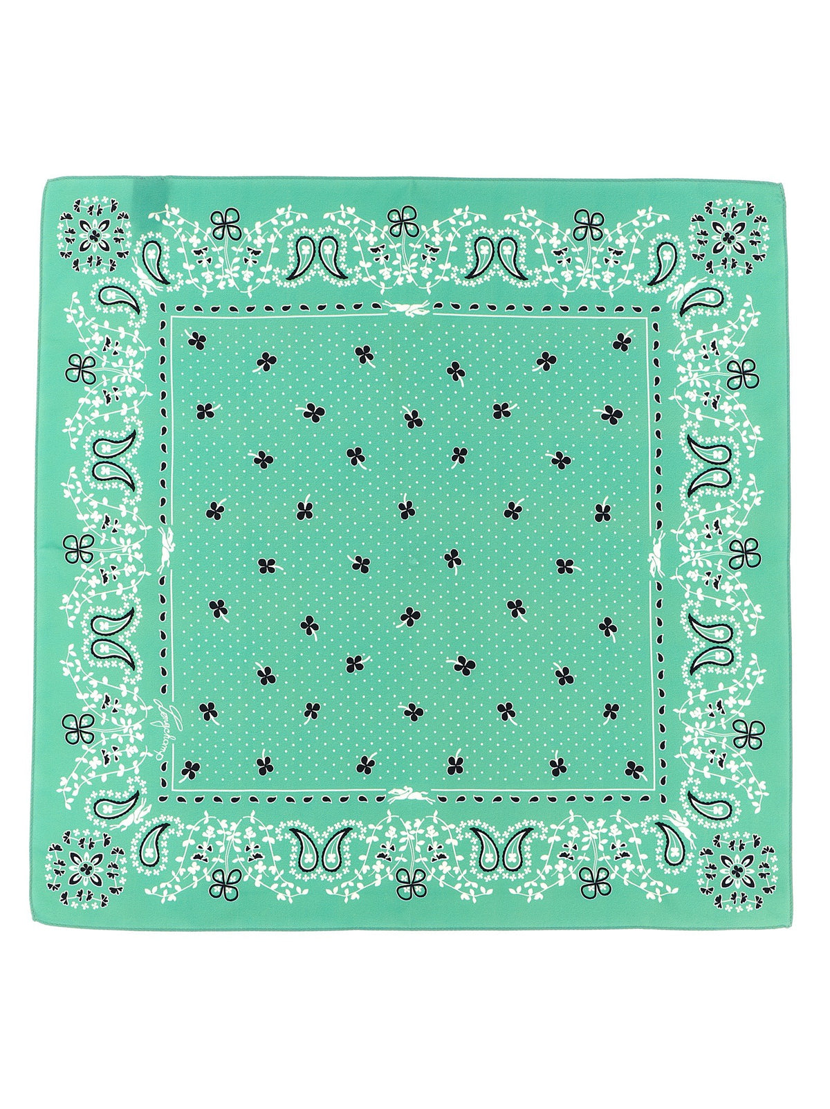 'French Bandana' print scarf
