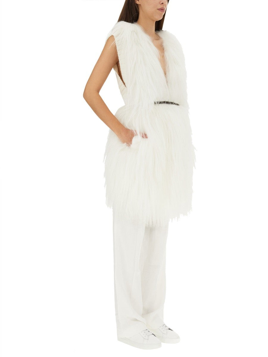 FUR VEST