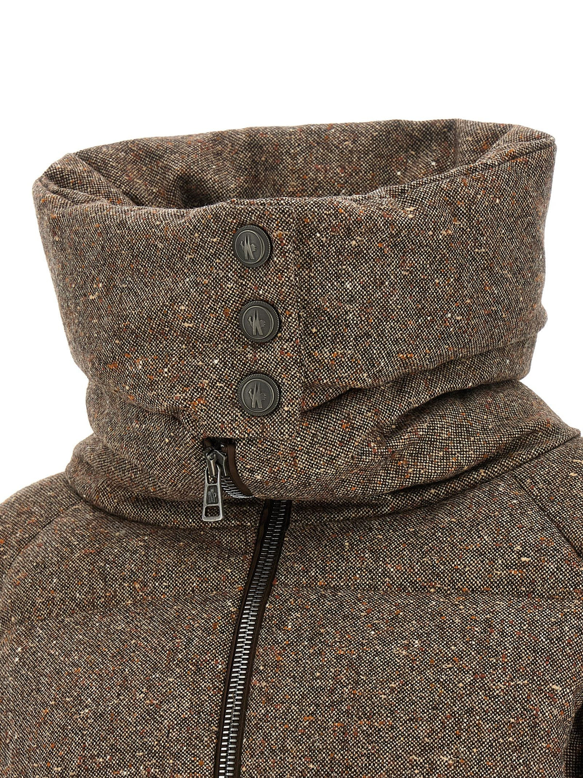 'Gelise' brown down jacket