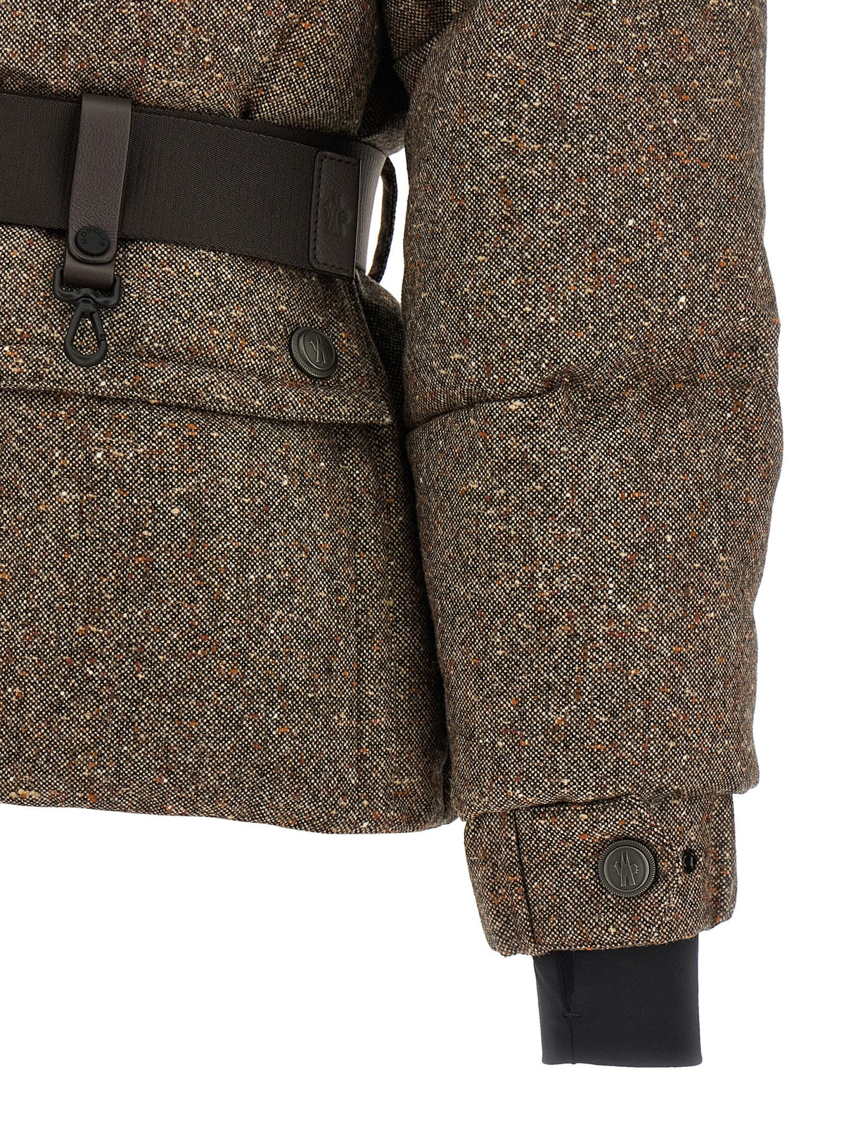 'Gelise' brown down jacket