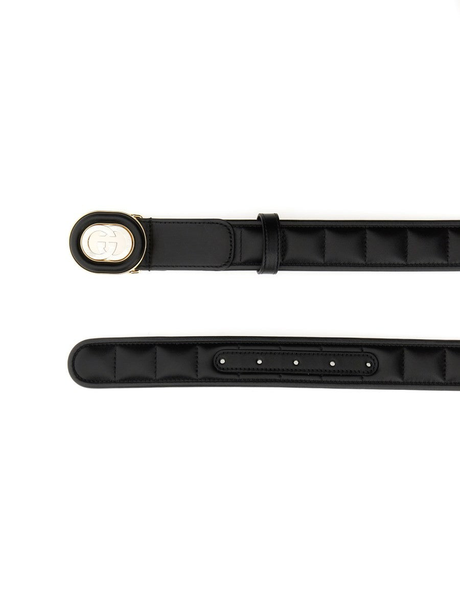 GG CROSS BUCKLE BELT