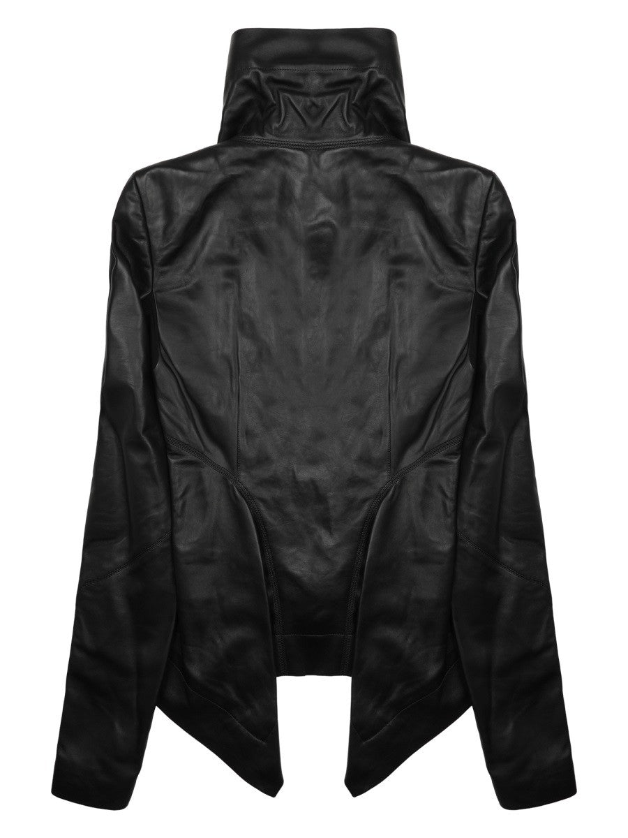 GIACCA BIKER IN PELLE "NASKA"