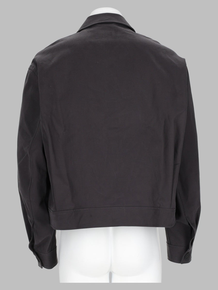 Giacca Cropped In Cotone