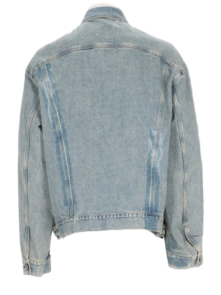GIACCA IN DENIM TAPED