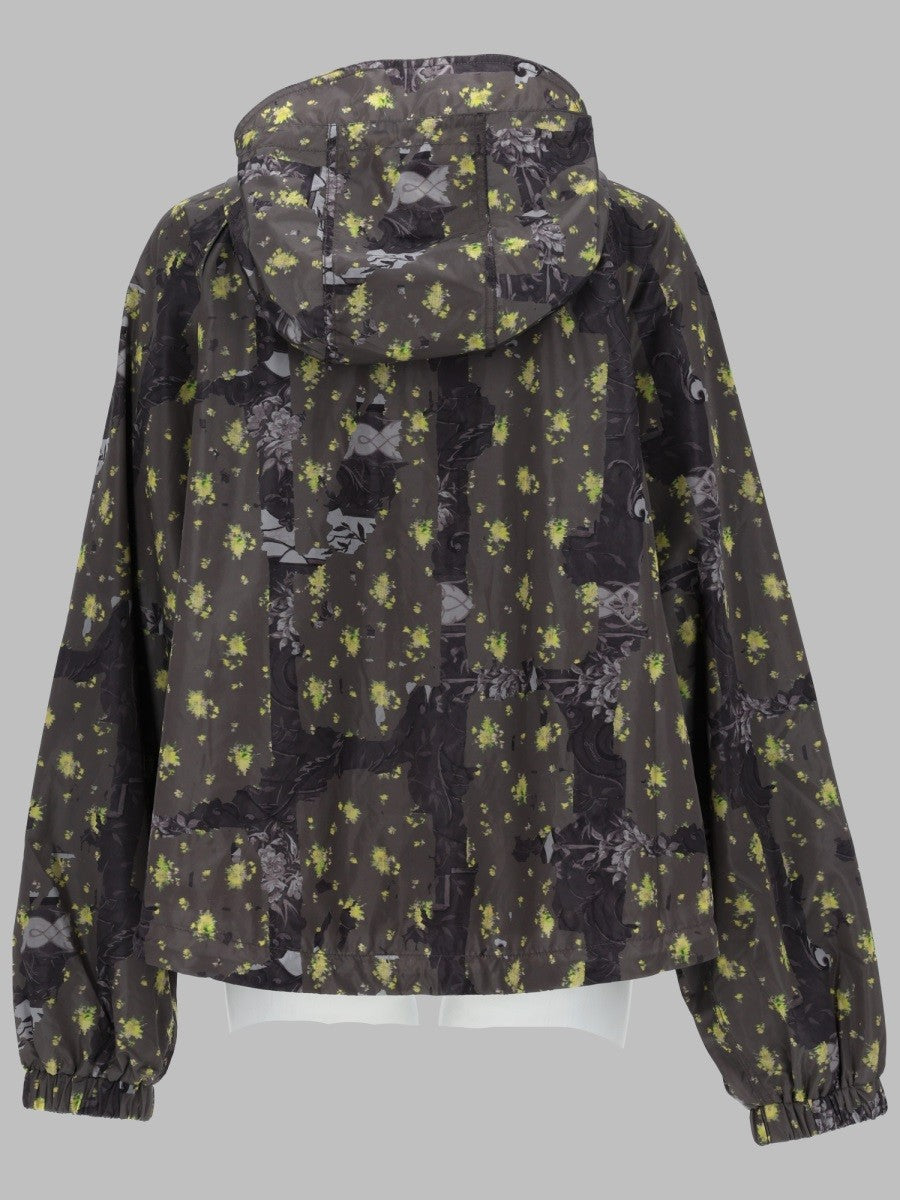 GIACCA IN NYLON LEGGERO CON STAMPA