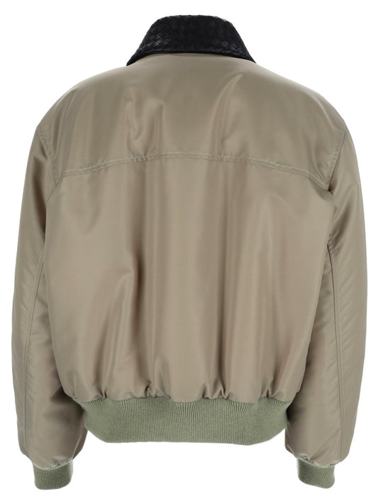 Giacca In Satin Con Colletto Intrecciato
