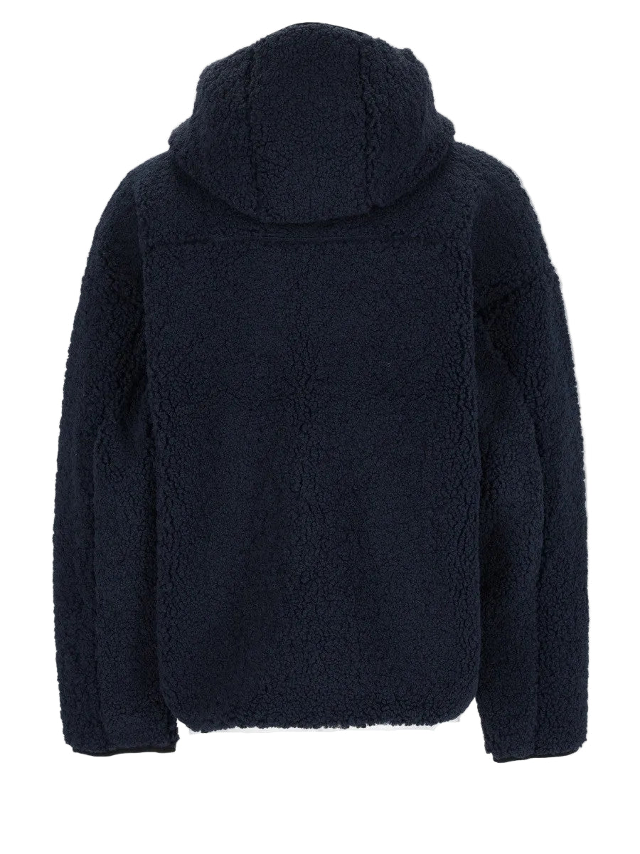 Giacca Teddy Con Cappuccio