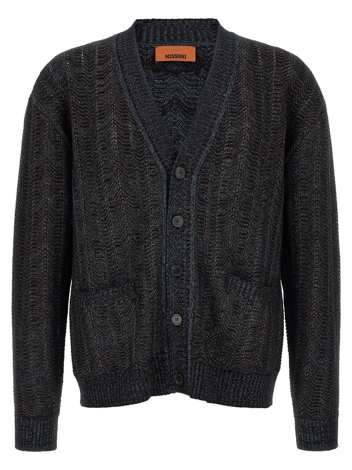 Greek pattern cardigan