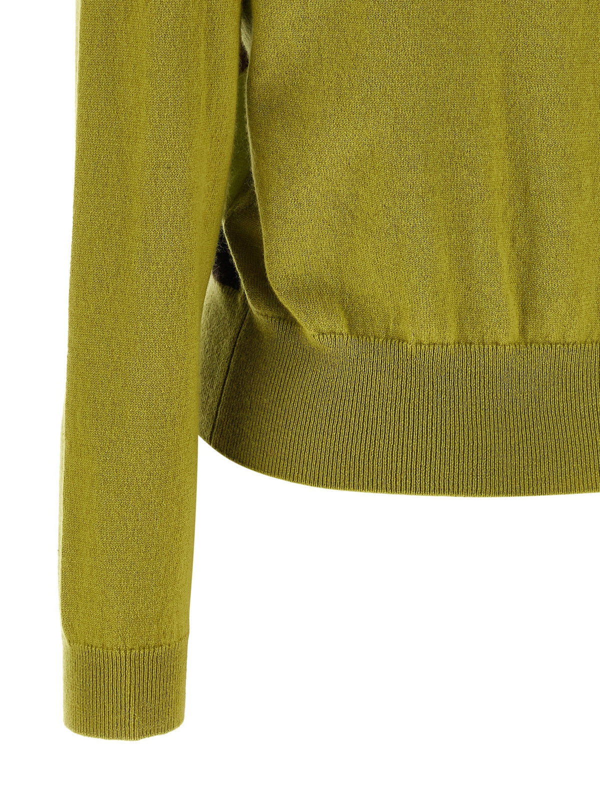 Green 'Diamond' sweater