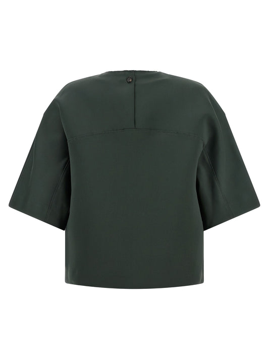 Green 'Emily' blouse