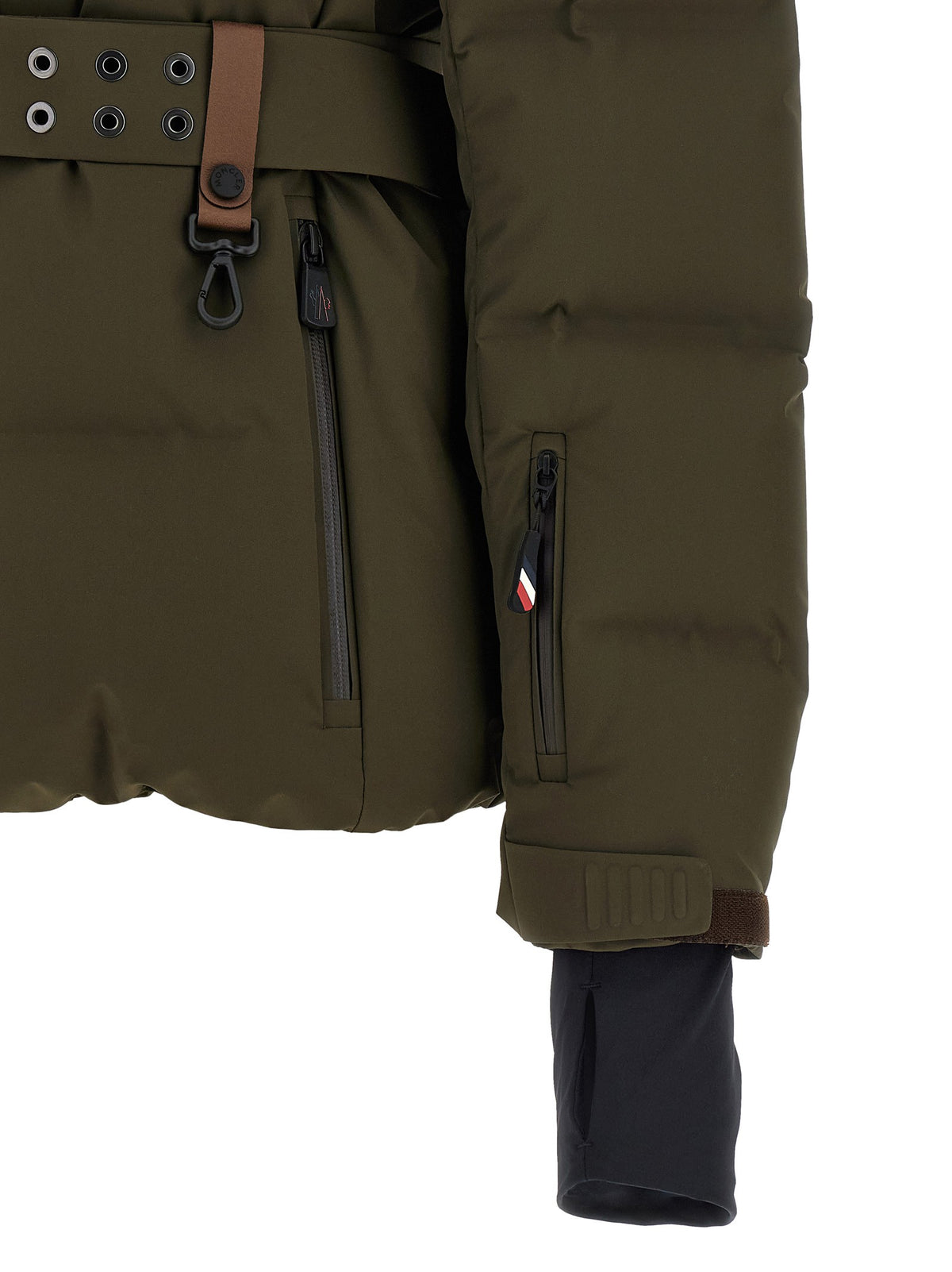 Green 'Sioule' ski down jacket