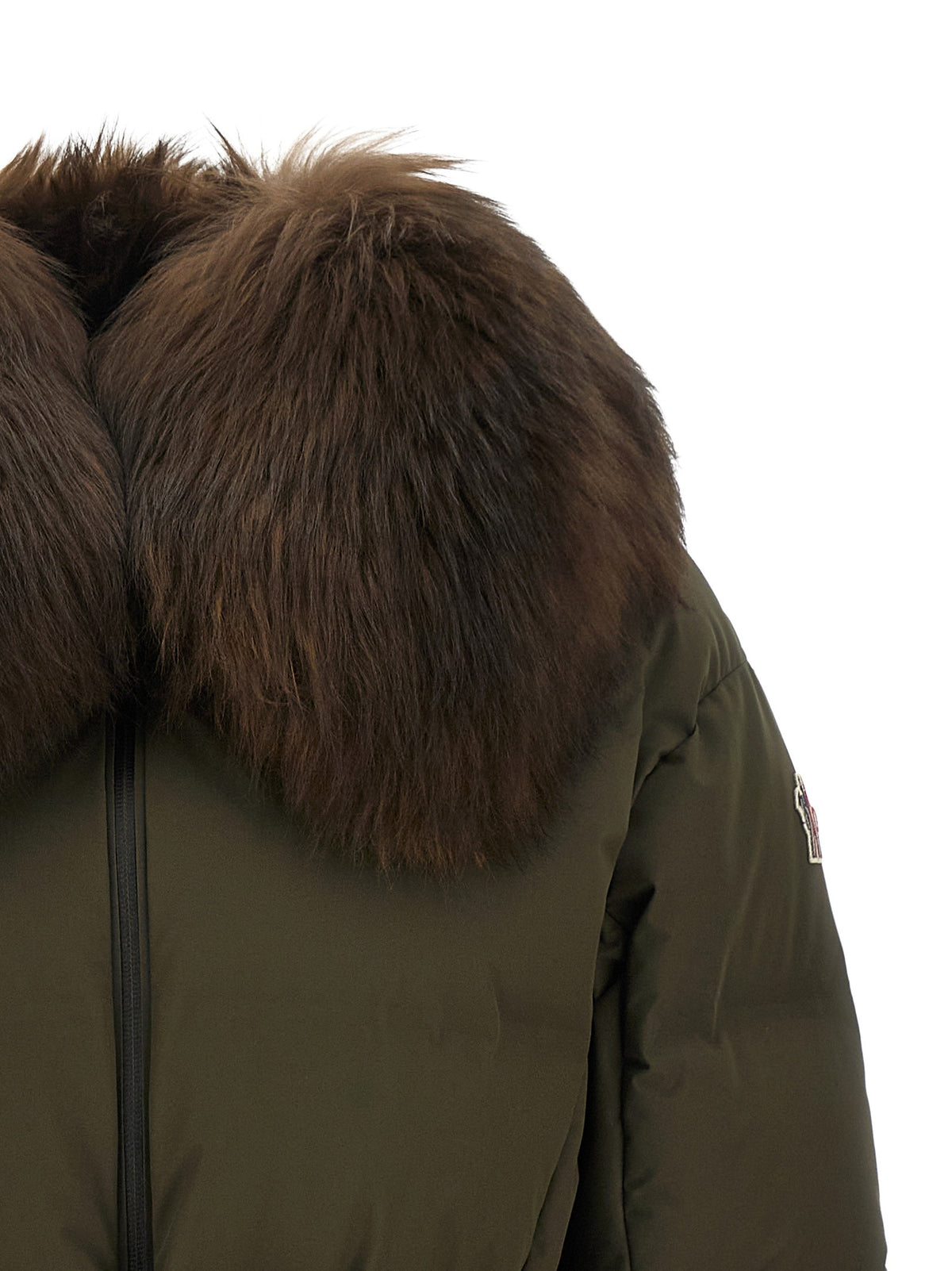 Green 'Sioule' ski down jacket
