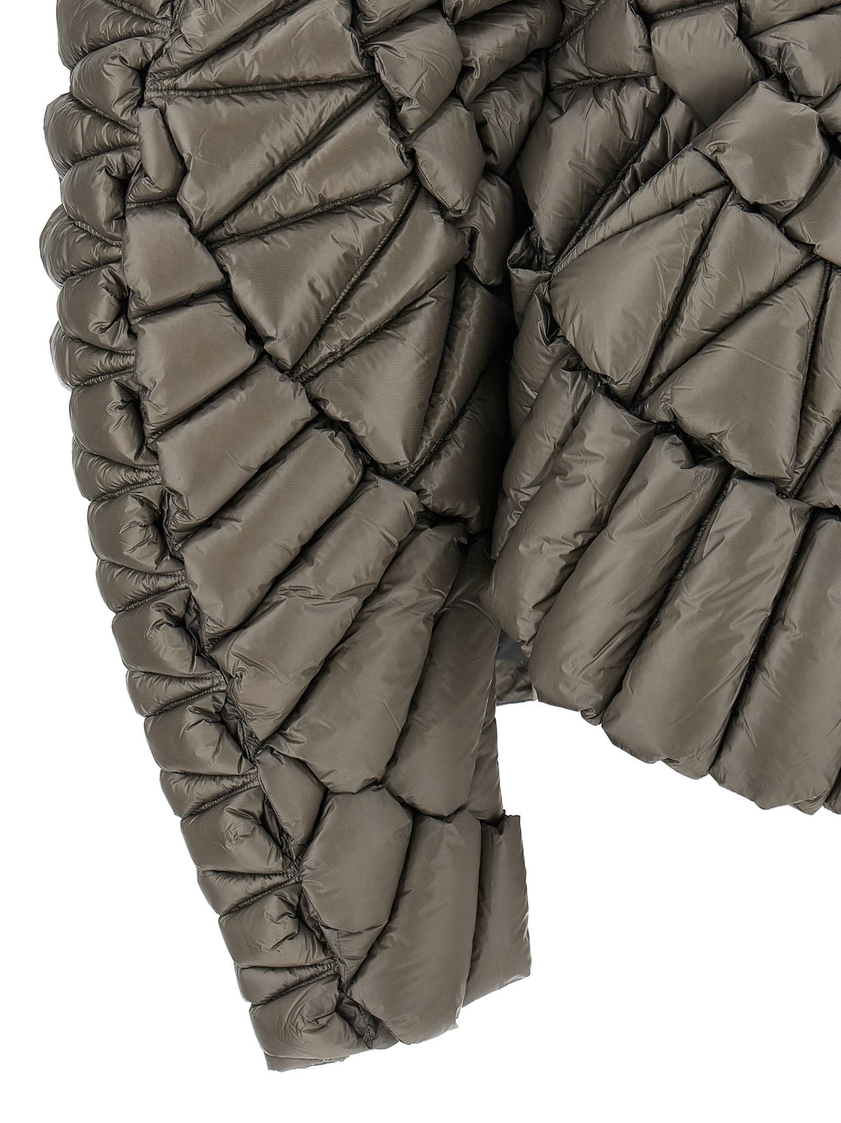 Grey 3D down jacket